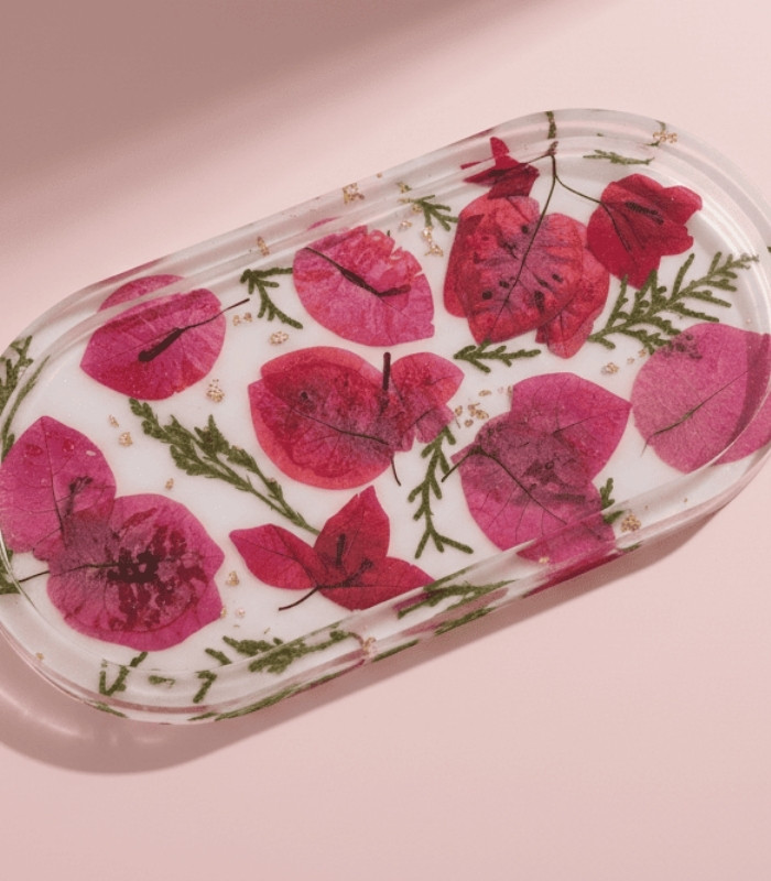 Bougainvillea charm Trinket Tray