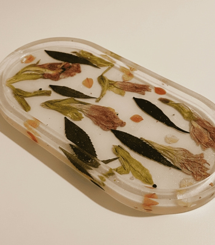 Blush Bloom trinket tray