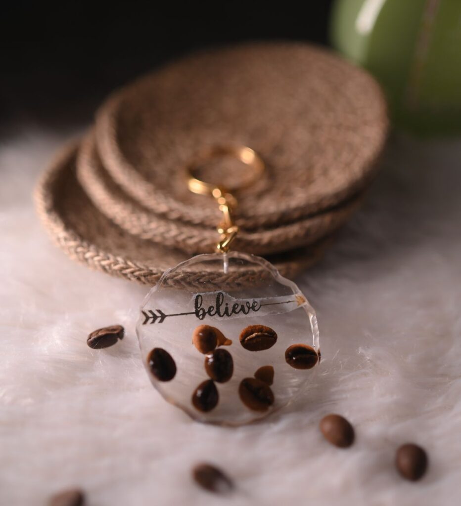 Brewed Bliss Resin Keychain