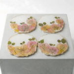Bougainvillea serenity coasters - Set of 4