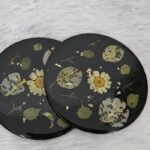 Midnight Bloom Coasters